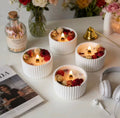 Petal glow candle